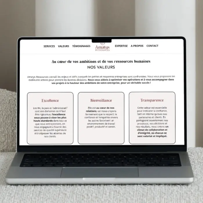 webdesign personnalisé